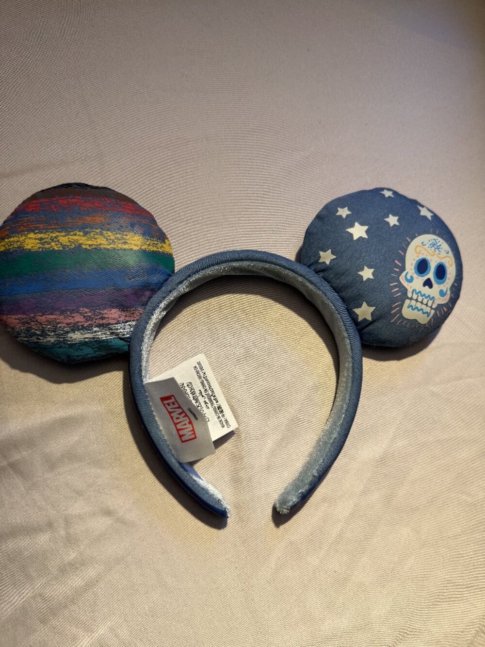 Disney Parks Marvel Doctor Strange America Chavez Denim Ear Headband